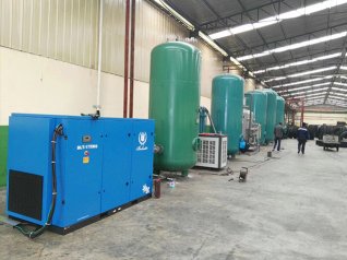 麻栗坡通用储气罐-赛轮金宇轮胎使用现场